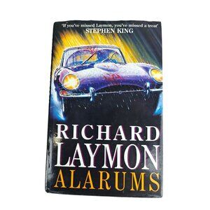 Richard Laymon Alarums Hardcover First Edition With Dust Jacket Horror Fiction